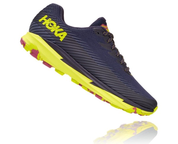 Hoka One One Torrent 2 Womens UK - Deep / Rose Trail Running Shoes - HFUCR6487